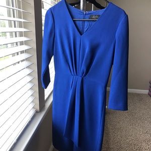 Blue Tahari dress- petite